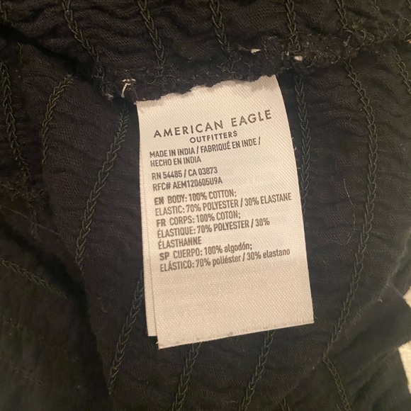 American Eagle Ruched Razorback Tank Top - Picture 5 of 5